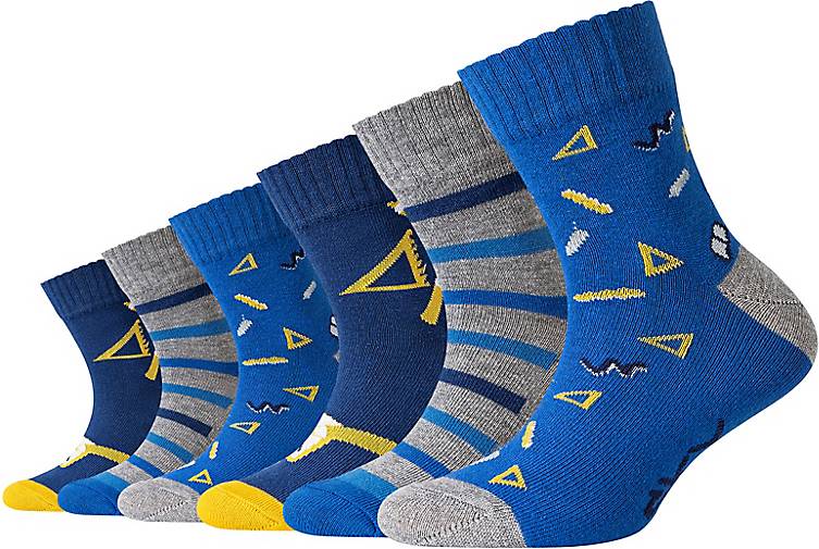 Skechers Kindersocken organic cotton back school 6er Pack