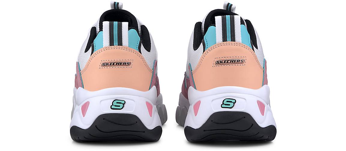 Skechers d'lite chunky shop trainers 3.0 in pastel