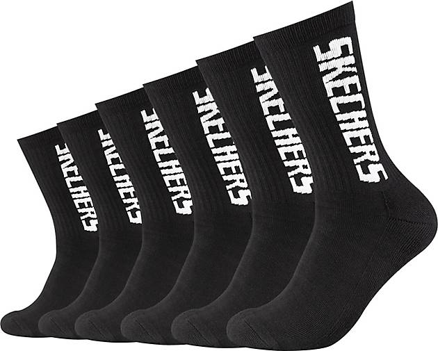 Skechers Tennis Socken Cushioned 6er Pack