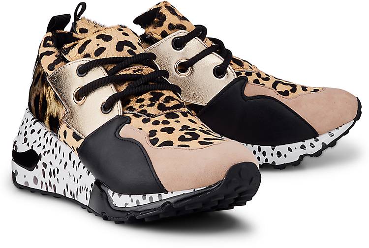 nakoming Nominaal Portugees Steve Madden Women's Cliff Sneaker Animal Multi Leopard