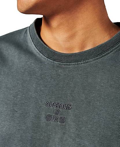 Superdry T-Shirt CODE CL GARMENT DYE LOOSE TEE in schwarz bestellen -  78825301