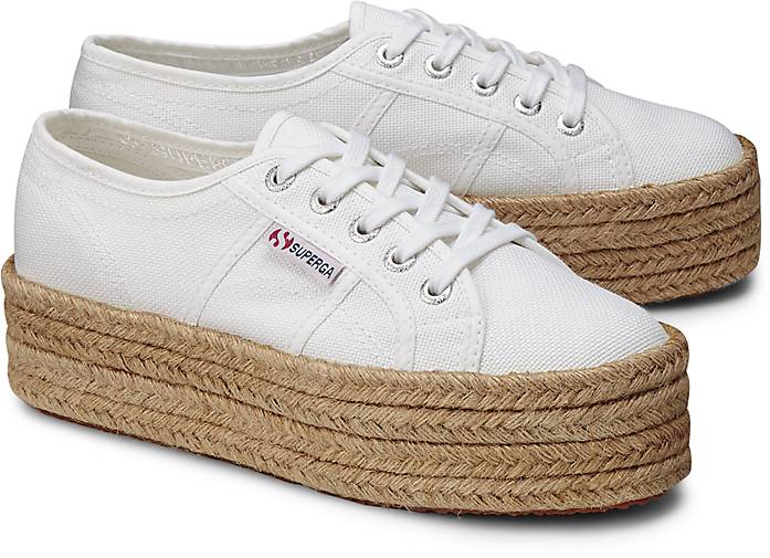 superga schuhe plateau