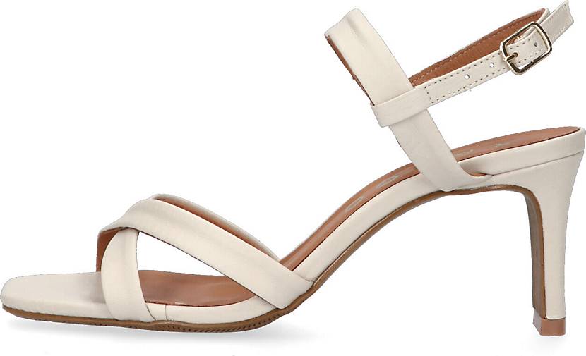 weiße high heels