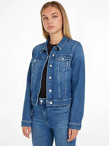 TOMMY HILFIGER Damen Jeansjacke SUKI in dunkelblau bestellen - 12877601