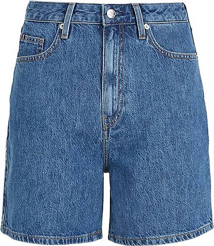TOMMY HILFIGER Damen Jeansshorts DNM FLARE SHORT HW JUNE