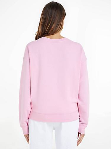 TOMMY HILFIGER Damen Sweatshirt REG pink - 14072701 EMB bestellen MONOTYPE in