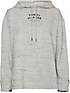 TOMMY HILFIGER Damen Sweatshirt RELAXED TEXT FLOCK PRINT HOODIE