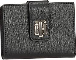 TOMMY HILFIGER Geldbörse TH Outline Medium Flap Wallet FA22 in schwarz  bestellen - 25799901