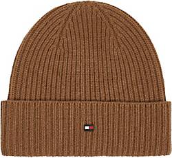 TOMMY HILFIGER Herren Kaschmirmütze TH CASHMERE PLAQUE BEANIE TOMMY HILFIGER Herren Kaschmirmütze TH CASHMERE PLAQUE BEANIE