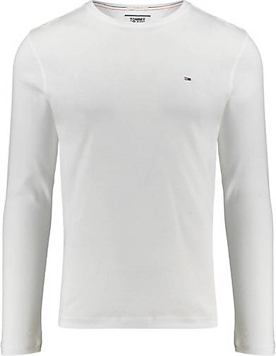 TOMMY HILFIGER Herren Langarmshirt in weiß bestellen - 79591402 | Basic-Shirts