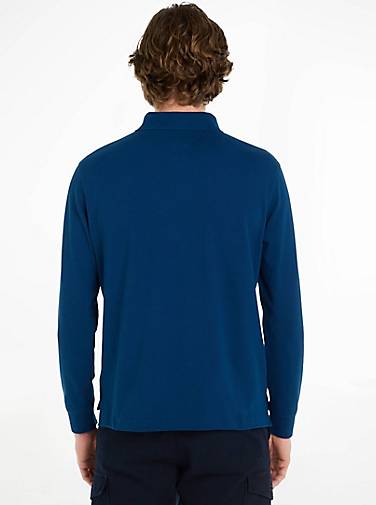 bestellen in 16349402 - Fit TH TOMMY blau Herren HILFIGER FLEX Langarm Regular 1985 Poloshirt