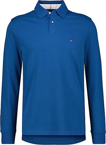 1985 TH TOMMY FLEX Fit blau Poloshirt Langarm - bestellen Regular HILFIGER Herren 16349402 in