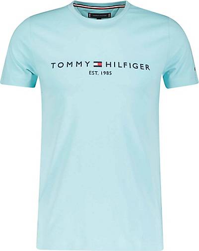 Tommy Hilfiger Shirt in Blau für Herren Herren Bekleidung T-Shirts Langarm T-Shirts 