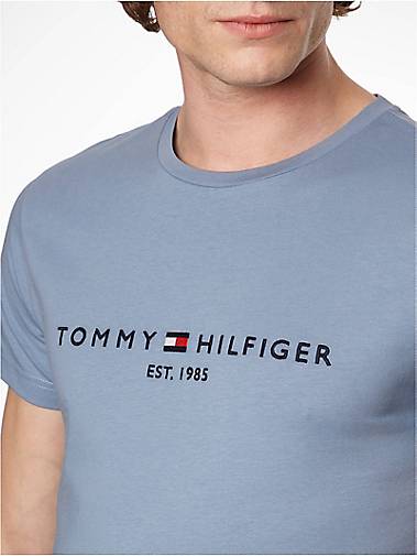 HILFIGER 73066706 in T-Shirt TOMMY bestellen dunkelblau LOGO - TOMMY Herren