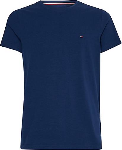 Tommy Hilfiger Baumwolle T-shirts in Blau für Herren Herren Bekleidung T-Shirts Kurzarm T-Shirts 