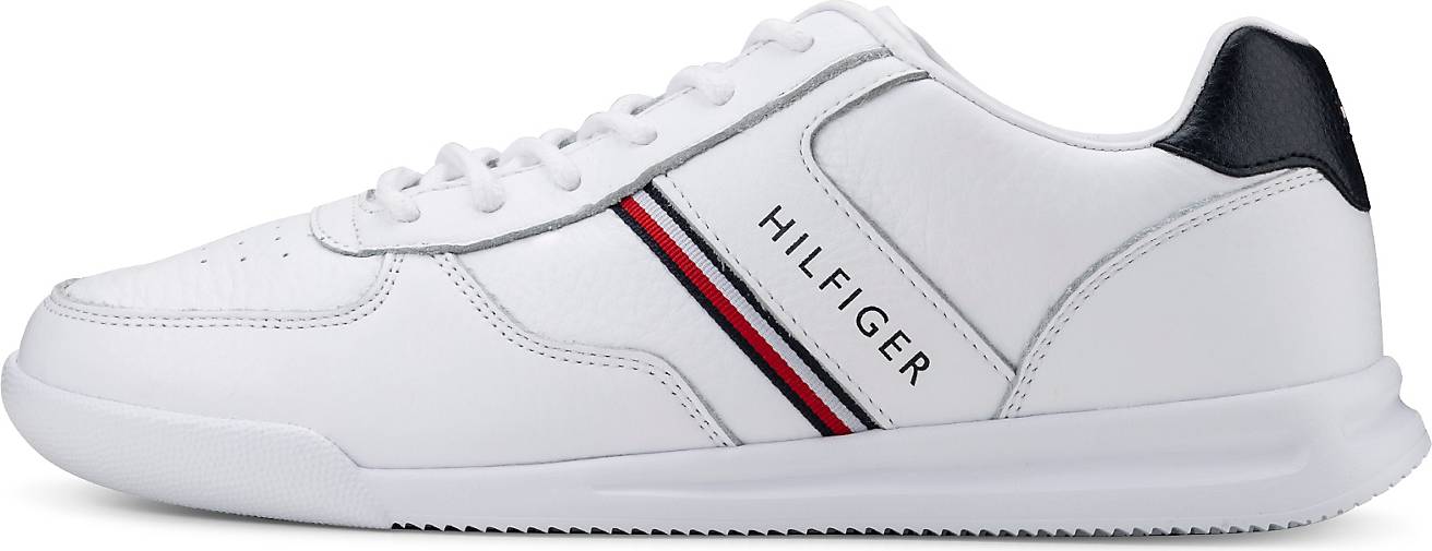 lightweight leather sneaker tommy hilfiger