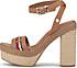 TOMMY HILFIGER Plateau-Sandalette INTERLACE