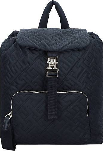 TOMMY HILFIGER TH Flow Monogram Rucksack 34 cm Laptopfach