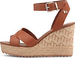 Tommy hilfiger store raffia wedge