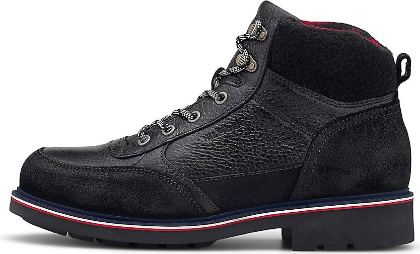 TOMMY HILFIGER Winter-Boots WARM CHECK LINING in schwarz bestellen -  32016601