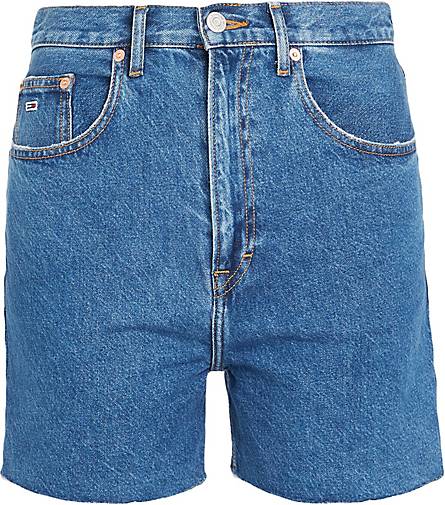 TOMMY-JEANS Damen Jeans-Shorts MOM SHORT