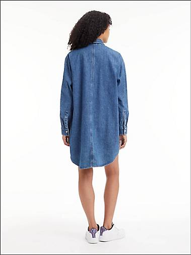 TOMMY-JEANS Damen - bestellen 29022801 TJW blau Jeanskleid in DRESS DENIM BOYFRIEND