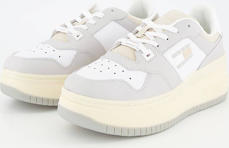 TOMMYJEANS Damen Sneaker BASKET PLATEAU in mittelgrau bestellen 28986002