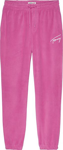 25350602 RLXD TJM Herren - bestellen SIGNATURE PANT TOMMY-JEANS WINTER in Jogginghose pink