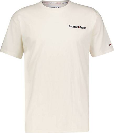 TOMMY-JEANS Herren T-Shirt LINEAR CHEST TEE