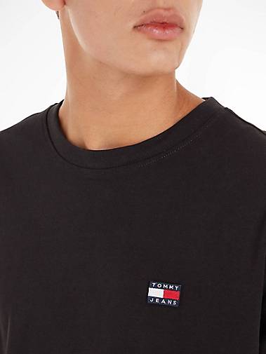 TOMMY-JEANS Herren T-Shirt TJM - BADGE in 10822802 schwarz CLSC bestellen TEE TOMMY XS
