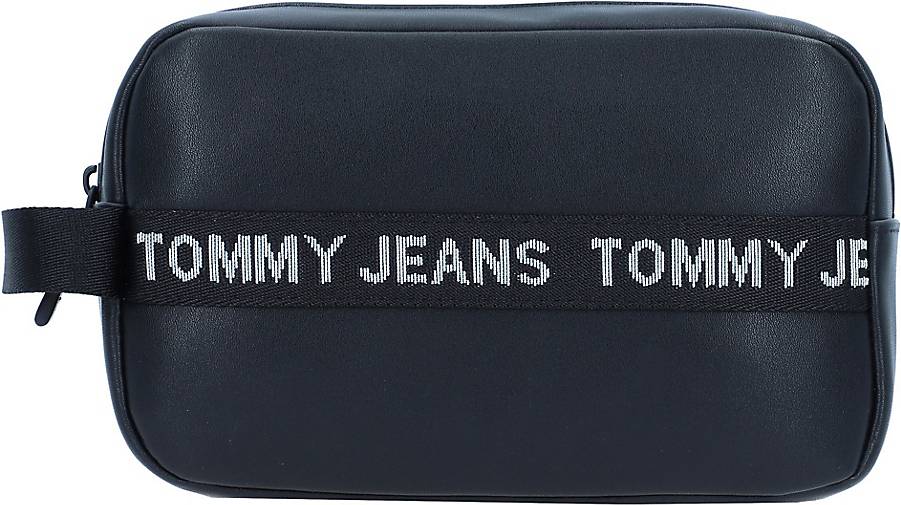 TOMMY-JEANS TJM Essential Kulturbeutel Leder 22 cm JU8275 TOMMY-JEANS TJM Essential Kulturbeutel Leder 22 cm JU8275