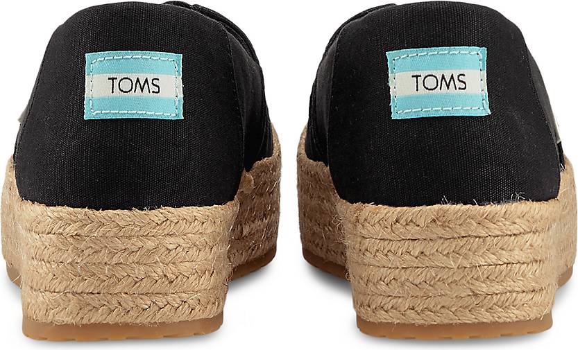 TOMS Espadrille VALENCIA in schwarz bestellen 32718001