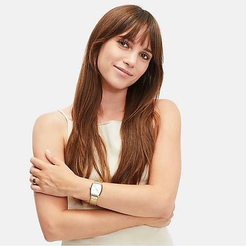 Tamaris Damenuhr Mit Lederarmband, 34 Mm Gehäuse Roségold – Wasserdicht 3 ATM, Mineralglas, Easy-Change-System