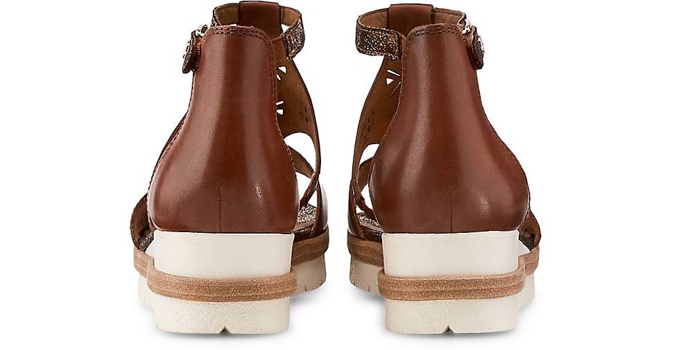 Damen Braun sandalette Damen mittel Ethno Ethno rqIxwpFrf