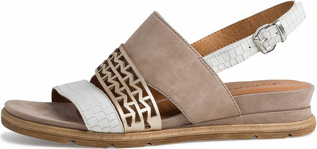 tamaris sandalette beige