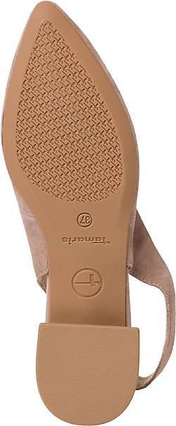 Escarpins Slingbacks Tamaris Femme Comfort - En Cuir, Élégants Et Confortables