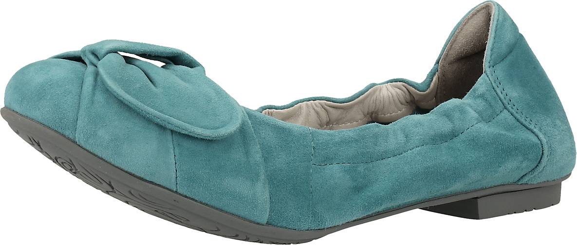 Think! Ballerinas blau | GÖRTZ 92289602 RIEKER Damen Ballerinas, taubenblau, Größe 36 ab 39,96 € im