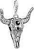 Thomas Sabo Charm "Ethno Stierkopf"