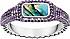 Thomas Sabo Ring "Farbernspiel lila"