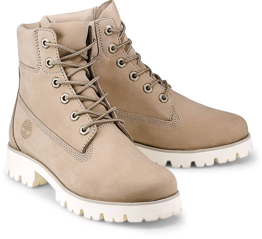 Timberland, Boots Heritage Lite 6 in taupe, Stiefeletten für Damen Gr. 37