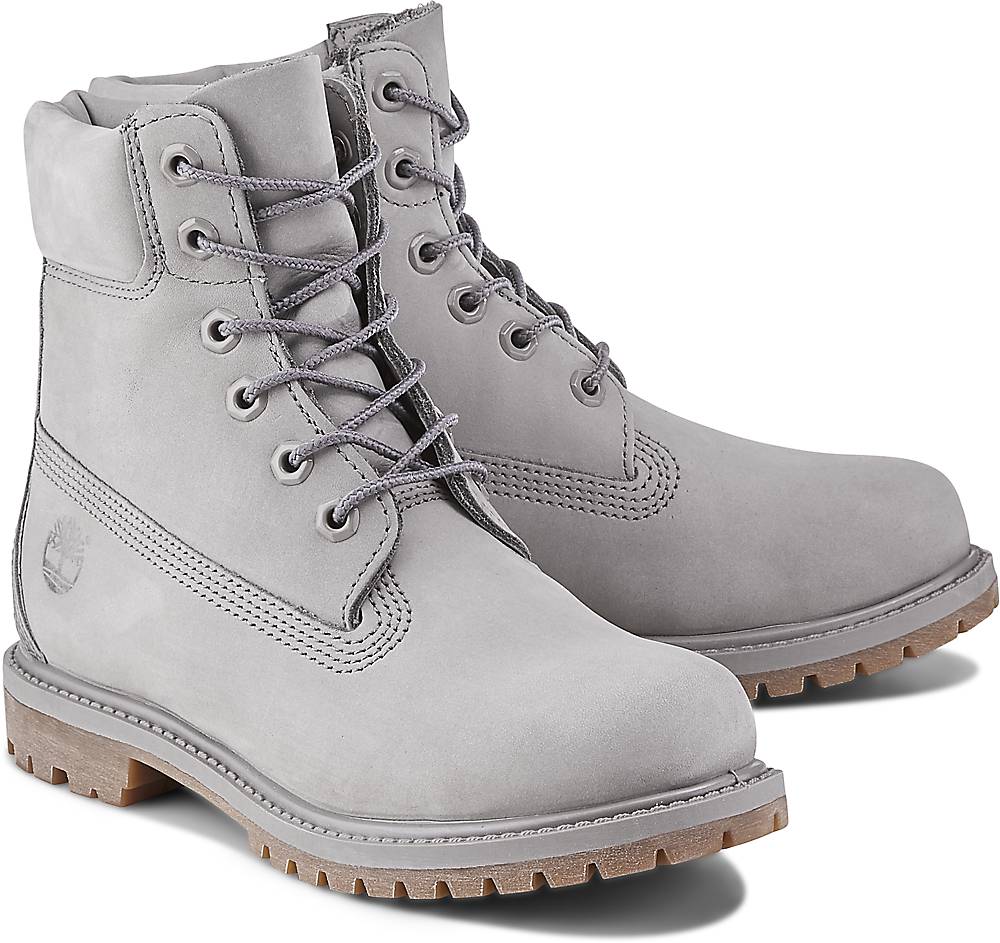 Timberland, Boots Premium 6" in grau, Stiefeletten für Damen Gr. 37