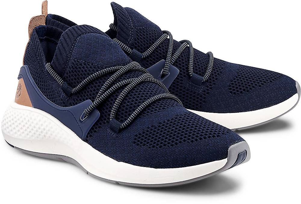 Timberland, Schnürer Flyroam in blau, Schnürschuhe für Herren Gr. 40