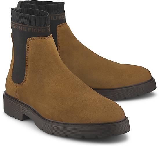 cleated chelsea boot