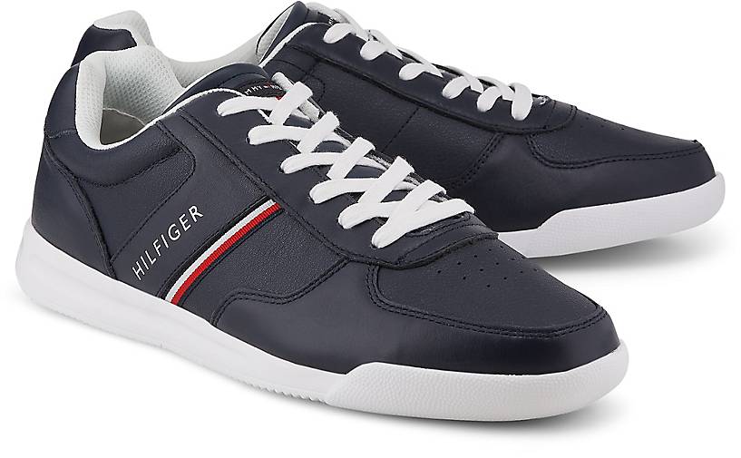 lightweight leather sneaker tommy hilfiger