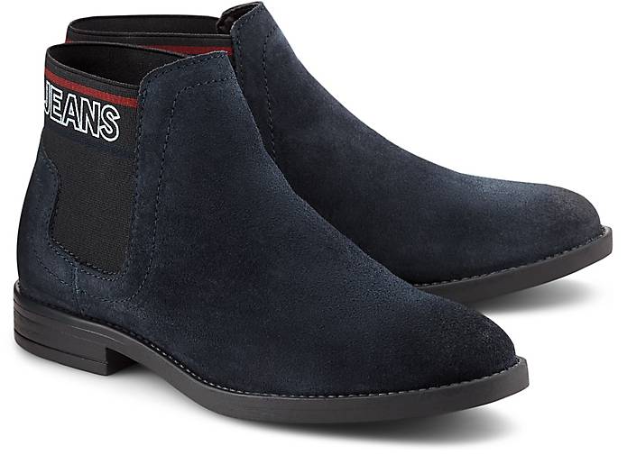 tommy hilfiger corporate elastic chelsea boot