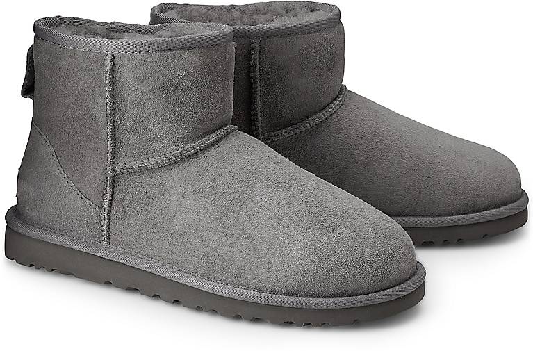 Uggs Leder Grau Uggs Leder Grau