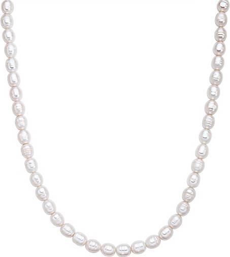 Valero Pearls Perlenkette Süßwasserperlen Perlenkette Perlenketten Ketten