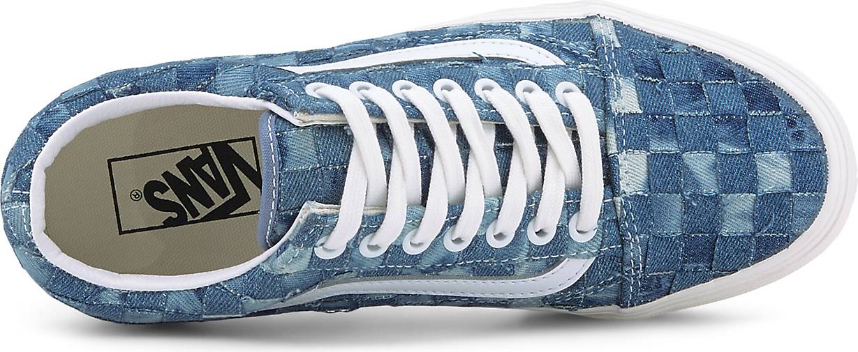 Vans old skool acid wash clearance denim