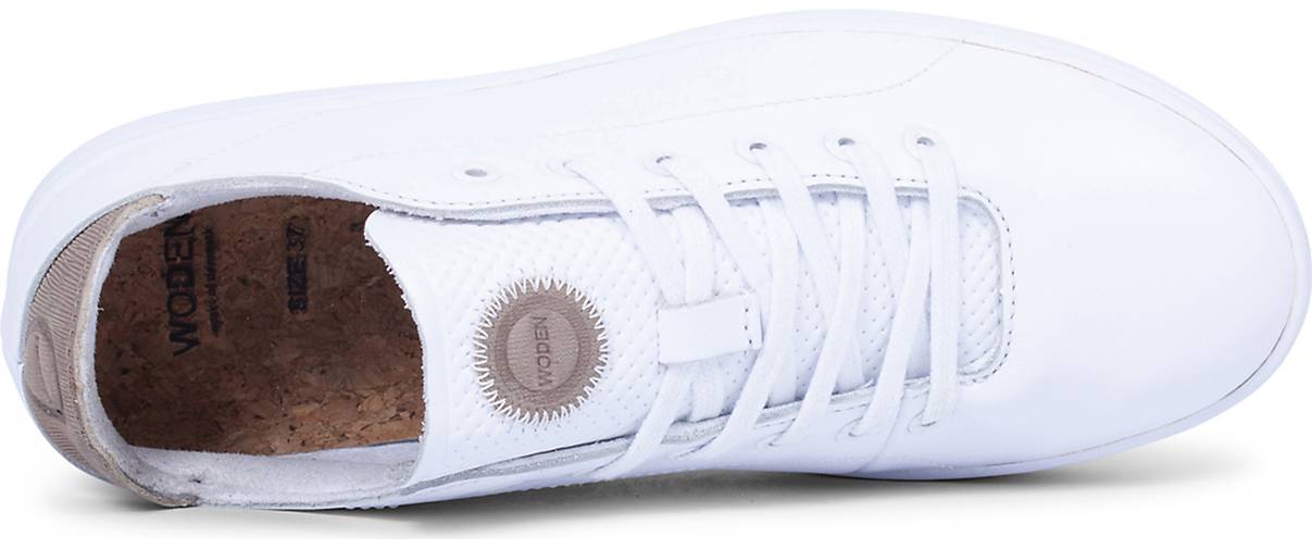 woden jane leather sneakers