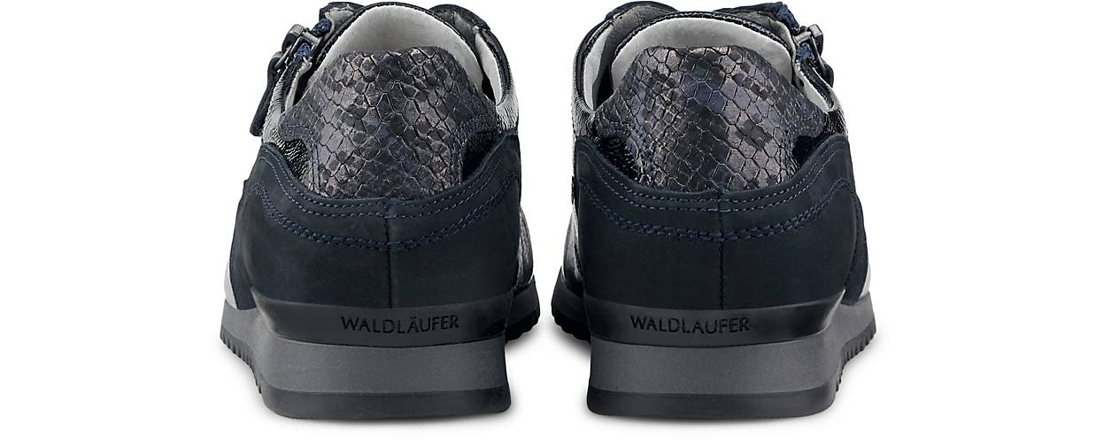 Waldläufer Schnürer HURLY H in blau dunkel kaufen | GÖRTZ Damen blau Online Ermäßigung Waldläufer Hurly Slipper